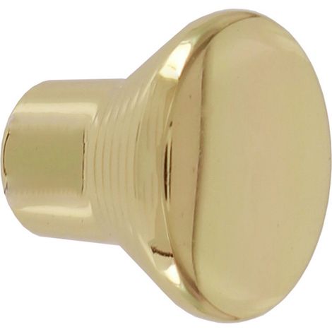 50PZ POMOLO ART. GA09 MG 24011 MM.24 FINITURA OTTONATO LUCIDO (1/2)