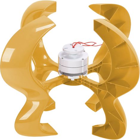 Windkraftanlage mit Nylonfaser, 3-Phasen-Stromgenerator und externem Regler DTHL400W(12V) (1/5)