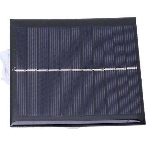 Tragbares 1-W-5,5-V-Solarpanel, umweltfreundliches Ladegerät für Wandern, Camping, Reisen und zum Aufladen über USB im Freien (1/5)