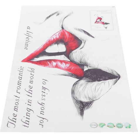 Stickers muraux décoratifs classiques de confession anglaise pour les murs de fond du salon et de la chambre, livrés avec un rouleau central. (1/5)