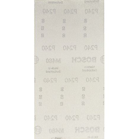 Abrasif maillé Bosch M480 115x230 mm P240 10 unités