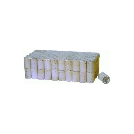 Bouchons lie'ge extra type 26x40 mm ste'rilise's et paraffine's prets a' l'emploi pack de 100 pie'ces