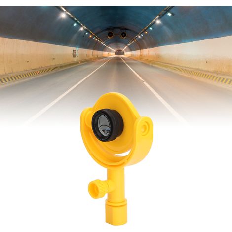 Plaque réflectrice à prisme MP105-A pour stations totales, destinée aux tunnels et aux autoroutes, utilisée comme plaque de surveillance et de mesure (1/5)