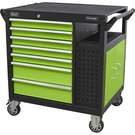 Sealey AP36MWS Premier™ Mobile Workstation with 7 Drawers & Cupboard 920mm