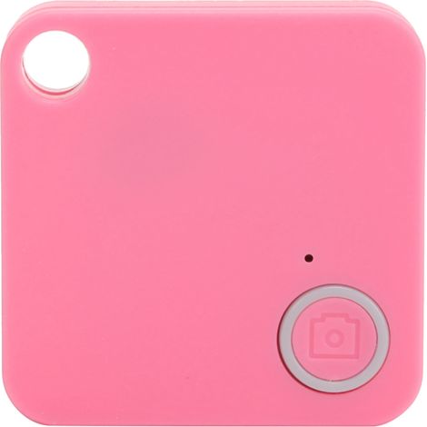 Bluetooth-Tracker mit Diebstahlalarm zur Ortung von Gegenständen und zur Erkennung von Verlusten bei Kindern, Haustieren und Geldbörsen (Pink) (1/5)