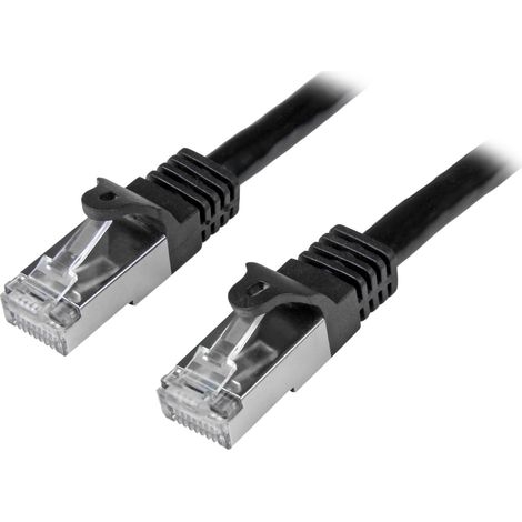 StarTech.com N6SPAT5MBK cavo di rete Nero 5 m Cat6 SF/UTP (S-FTP) (1/2)