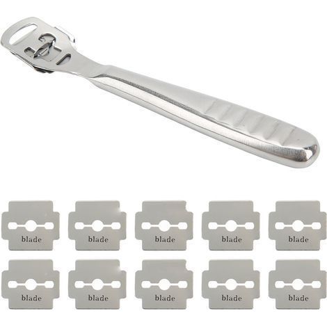 Lederabziehschere aus Edelstahl, kraftsparender, rutschfester Griff, vielseitiges Schneidewerkzeug für Handtaschen, Gürtel und Rucksäcke (1/5)