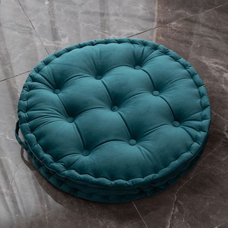 Tapis de chaise/sol uni, convient aux chaises, canapés ou tapis de yoga (60 x 60 x 7 cm, 1 pièce) (1/4)