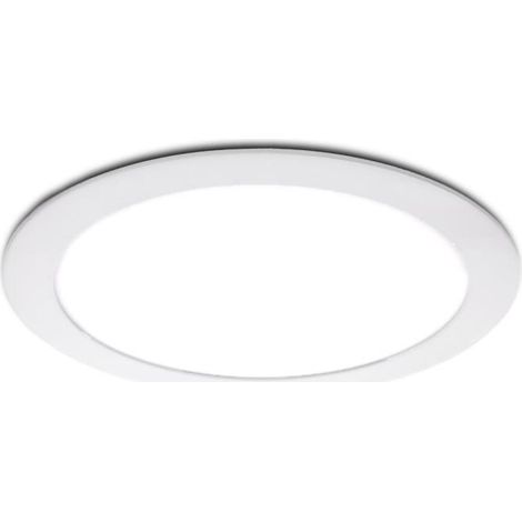 Plafonnier LED Rond 225Mm - 1 Unité - Aluminium - 20W 2000Lm - Blanc Froid - Intérieur (1/3)