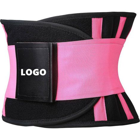 Ceinture abdominale, ceinture de fitness réglable, ceinture de taille, ceinture de fitness, entraîneur de taille amincissante, gaine de taille, ceinture abdominale pour hommes et femmes. (1/4)