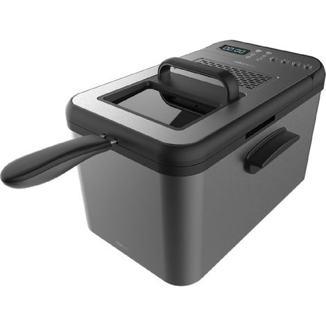 Cecotec Friggitrice ad Olio CleanFry Luxury 4000 Dark