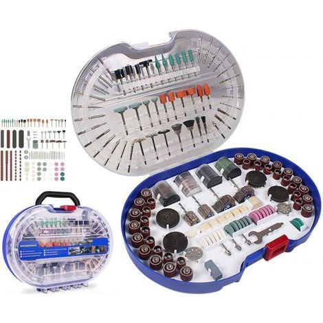 Kit 276 accessori mini trapano dremel punte per lucidare levigare in valigetta