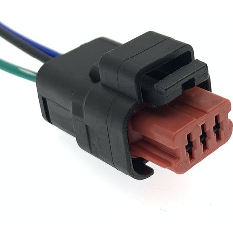 DJ7038C-1.5-21 is a 3-pin waterproof automotive connector for water temperature sensors. (1/4)