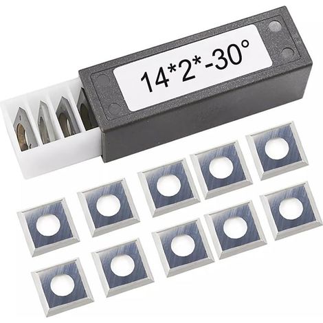 de 10 fraises carr es en carbure de tungst ne 14 mm x 14 mm
