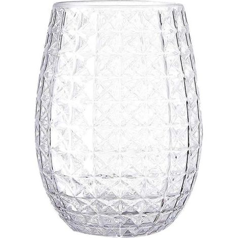 Verres à whisky, eau ou vin uniques en forme d'ananas, parfaits pour les fêtes, les bars à domicile et occasions spéciales. (1/5)