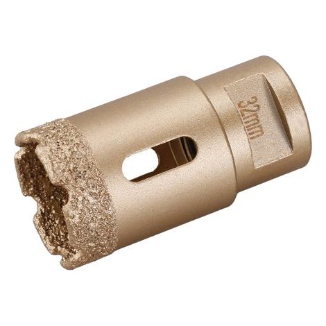 Trépan diamanté 32mm pour meuleuse avec filetage M14 - Usage professionnel