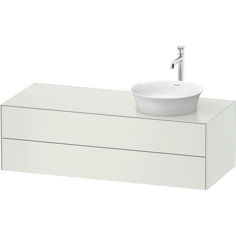 Duravit White Tulip, meuble sous-lavabo suspendu, largeur 1300 x (1/2)