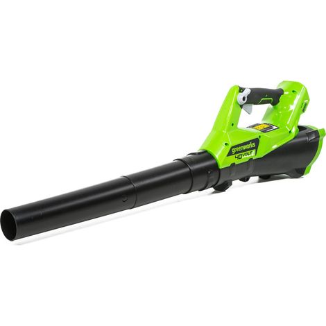 Greenworks G40AB Soffiatore Foglie Assiale a Batteria con Modalità Cruise, 177km/h, 11,05m³/min, SENZA Batteria 40V e Caricabatterie, Garanzia 3 Anni (1/5)