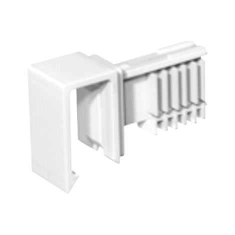 Fixation d'extrémité bandeau arcitech - Décor : Blanc - HETTICH (1/3)