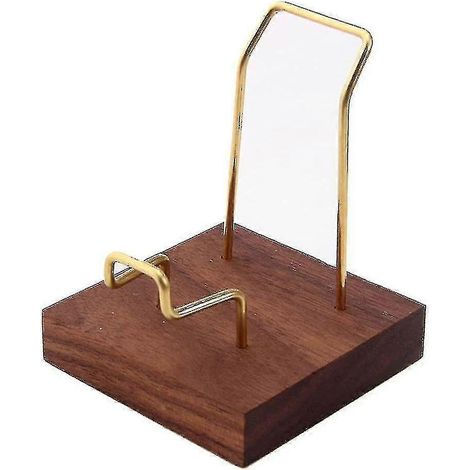 Compatible avec les présentoirs en noyer pour minéraux fossiles, coraux, géodes et roches. (1/5)