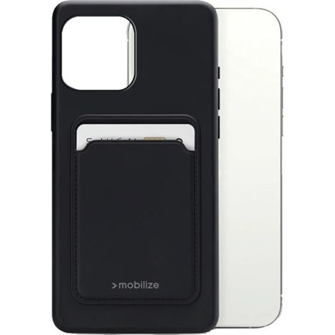 Mobilize Cardcase TPU Back Cover Negro Apple iPhone 13 Pro Max