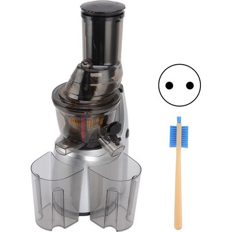 Extracteur de jus automatique 250W multifonction, séparation de pulpe, électrique pour maison, 220V argenté (1/5)