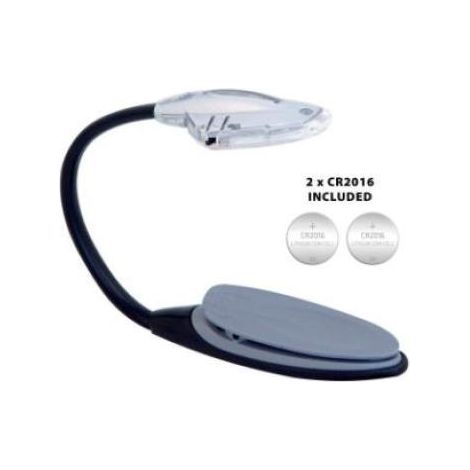 Luz LED de lectura con pinza GOOSE VELAMP