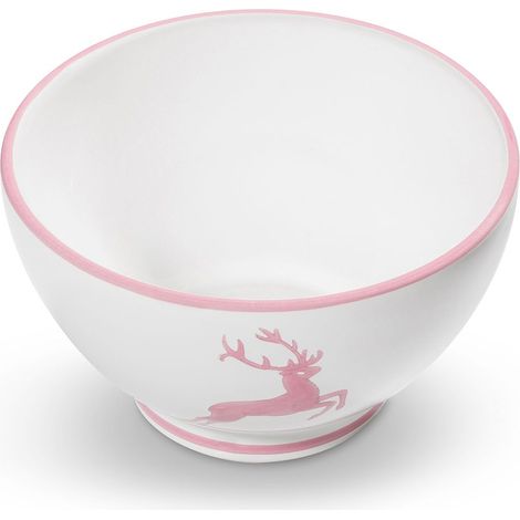Gmundner Keramik Rosa Hirsch  Müslischale groß (Ø 14cm)