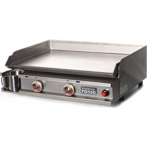 Plancha Gaz Inox TONIO 2 Feux - Plancha Tonio