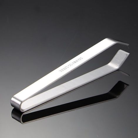 Lot de 2 Pinces Alimentaire à épiler Professionn en INOX - Pince a epiler pour arrete de Poisson - Pince a desareter Le Poisson (1/5)