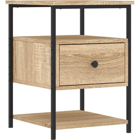 Maison Exclusive - Nachttisch Sonoma-Eiche 40x42x56 cm Holzwerkst