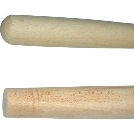 Stiel für Hacke, verjüngt, aus hartem Holz, 1 m, 4563 – Rousselet