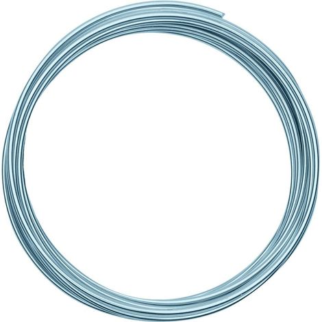 Vaessen Creative - Filo di Alluminio, Blu Ghiaccio, 2 mm 5 m (1/3)