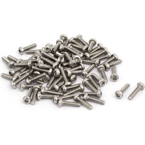 M2,5x10mm Vis Acier inox 304 vis tête Torx fixation vis 80 PCS (1/3)