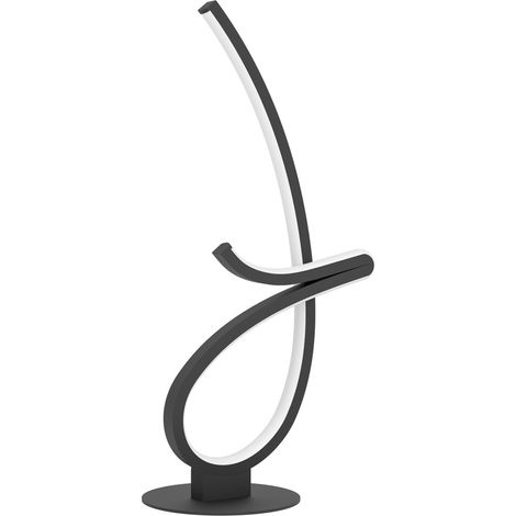 Lampe de table LED designer Cardoncito Noir - 902348