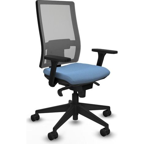 piqueras-y-crespo Horna chaise bureau noir confortable (1/3)