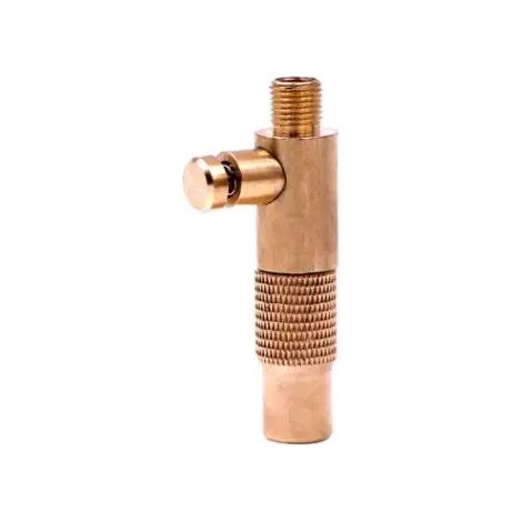 Accessoires auto pour compresseur : mandrin de gonflage de pneu en laiton de 8 mm, clip de serrage, adaptateur de valve.-AquaForge