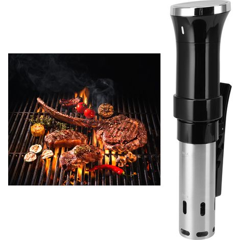 Thermoplongeur Professionnel 1100W, Température Précise 25-95°C, 23L, ABS et Inox, Cuisson Sous Vide, Montage Réglable (1/4)
