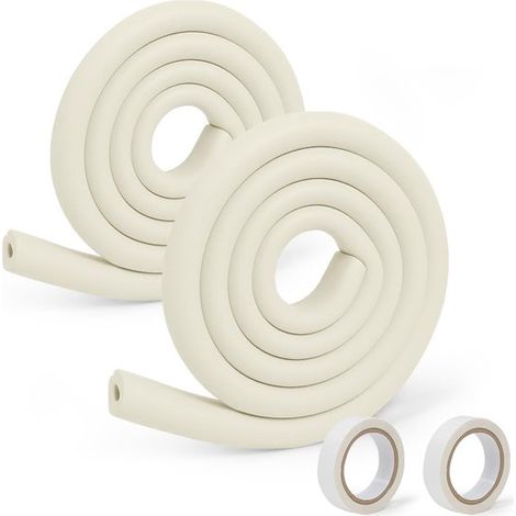 MTTProducts,Protezione per bordi in gomma,Protezione di sicurezza,Protezione per mobili,Adatta per mobili e angoli (1/5)
