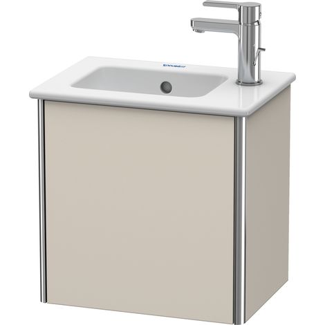 Duravit XSquare mueble bajo lavabo suspendido, 1 puerta, tope