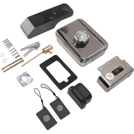 Cette serrure de porte intelligente étanche IP66 pour l'extérieur prend en charge la reconnaissance d'empreintes digitales et peut accueillir jusqu'à 100 utilisateurs. (1/5)