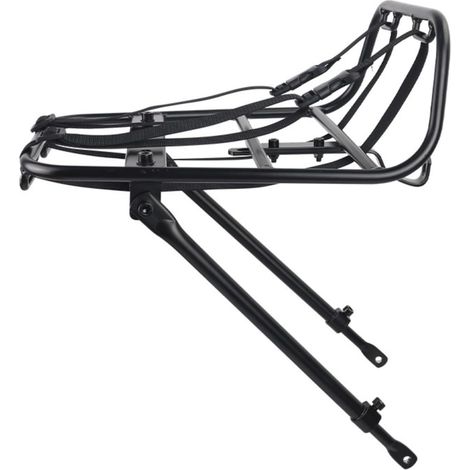 Porte-Bagages Avant Vélo Universel Structure Tubulaire Robuste, Porte-Bagages Avant en Aluminium, pr Trajs (1/5)