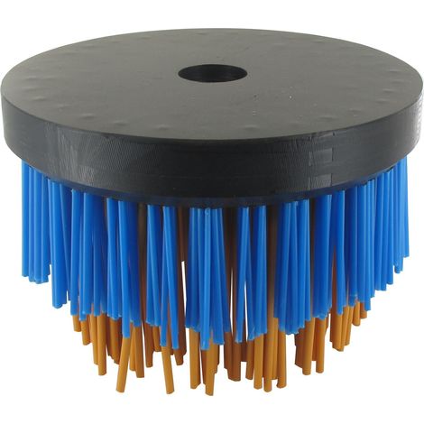 Tête Brosse Sensitiv Wikralon® Pour Débroussailleuses. Diamètre Extérieure 150 Mm, Hauteur 70 Mm, Alésage 25,4 Mm. Ne S'utilise