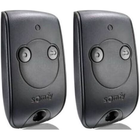 2-Channel Remote Cecipa Keytis RTS Control Pack of 2 with CR2430 Battery for Somfy RTS Gates and Garage Doors (1/5)