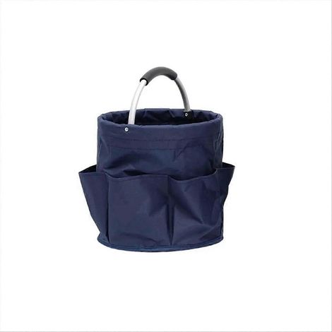 Dark bleu portable pliable sac de rangement Gardening outil sac (1/5)