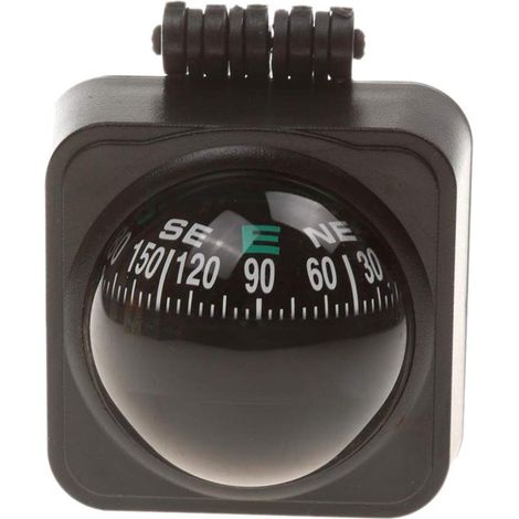 Boussole de tableau de bord réglable pour voiture, bateau, camion, vélo et randonnée. Guide d'orientation en forme de boule. (1/5)