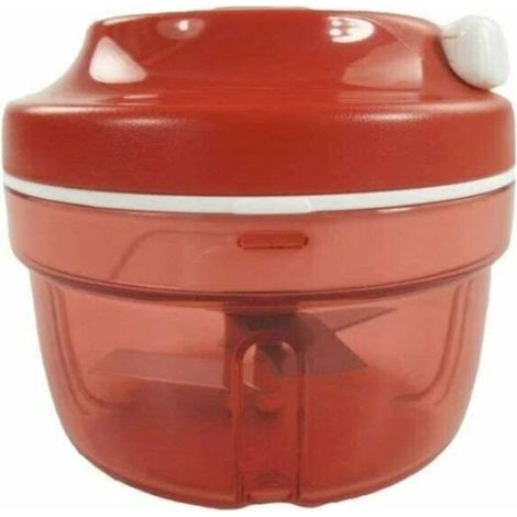 Picadora de cebollas Turbo-Chef D158 – Roja – Potente motor para un picado rápido – Diseño compacto para cocinas modernas (1/3)