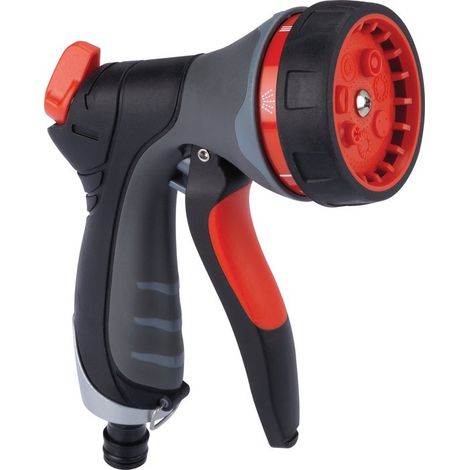 Pistolet d'arrosage à pomme tri-matière - Idéo - Capvert - 7 positions (1/5)