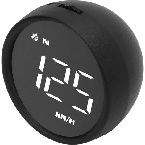 Compteur de vitesse GPS avec affichage tête haute (HUD) de 2,6 pouces, fonctions multiples, alerte de survitesse et de fatigue au volant, pour voiture, moto, SUV, fourgonnette, camping-car, bus, lumiè (1/5)