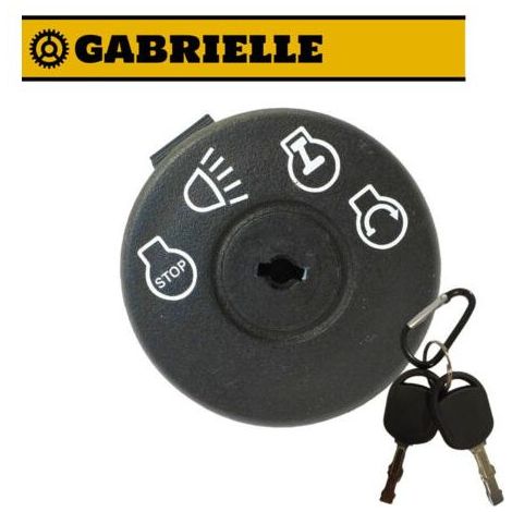 Lawn Mower 7 Pin Ignition Switch Fit for 725-1741175566 925-1741, Lawn Mower Tractor with Key Ignition Switch (1/5)